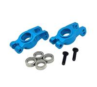 RC Pièces Voiture Compatible avec MJX 10303 10304 1/10 RC Voiture Pièces Upgrade Roulement Arrière en Métal Type Coupelle(Blue)