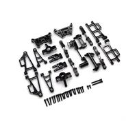 RC Pièces Voiture Compatible avec MJX 14207 14208 1/14 RC Voiture Pièces Upgrade Accessoires Métalliques De Remplacement Lot de 10 Composants