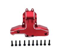 RC Pièces Voiture Compatible avec MJX 14211 14301 14302 14303 1/14 RC Voiture Pièces Upgrade Métal Pièce De Rechange Capot Supérieur De Boîte De Vitesses Arrière(Red)
