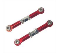 RC Pièces Voiture Compatible avec MJX pour Hyper Go 14209 14210 H14BM 1/14 RC, Pièces De Mise À Niveau De Voiture, Accessoires, Tige De Direction en Métal (Rouge)