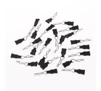 RC Pièces Voiture Compatible avec MJX pour Hyper Go 14210 14209 14303 14302 pour SCY 16101 1/16 Pièces De Voiture RC 6-24 Corps Coque Type R Broches À Clips Fixes
