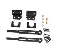 RC Pièces Voiture Compatible avec MN82 MN82S MN82Pro 1/12 RC Échelle Pièces Amélioration Voiture Télécommandée Cadre pour Châssis Kit Suspensions Liaisons(Black)