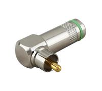 RC Pièces Voiture Compatible avec P737 RC Voiture Pièces Upgrade 1pc Connecteur RCA Angle Droit Type L Coude 90 Degrés Soudure Libre Prise Lotus Ligne Différence Couleurs AV