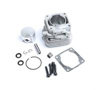 RC Pièces Voiture Compatible avec Rofun CY Zenoah Engine pour HPI pour Rovan pour KM pour Baja Lois 5T FG 1/5 RC Voiture Pieces Upgrade Kit Cylindre Moteur 32CC 4 Boulons