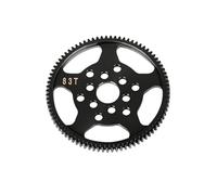 RC Pièces Voiture Compatible avec Tamiya 1/10 RC, Pièces De Mise À Niveau sur Chenilles, Accessoires De Transmission en Acier Dur, Engrenage Droit, Engrenage De Boîte De Vitesses