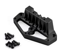 RC Pièces Voiture Compatible avec Tamiya 1/12 RC, Pièces De Mise Niveau Voiture, Accessoires Support Fixation du Bras Inférieur Avant en Alliage D'aluminium(Black)