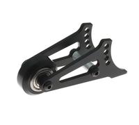 RC Pièces Voiture Compatible avec Tamiya Boîte À Déjeuner CW 01 1/12 RC, Pièces De Mise Niveau Voiture, Stabilisateur Arrière Réglable, Kit Roues en Barre Métallique(Black,B)