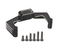 RC Pièces Voiture Compatible avec Tamiya DT-04 Fighter NXGEN 1/10 RC Camion Voitures Pièces De Mise À Niveau Accessoires Base De Montage De Tour De Choc(Black)