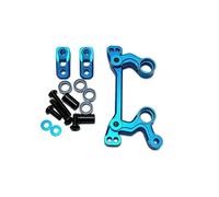 RC Pièces Voiture Compatible avec Tamiya M05 M06 M05Pro M06Pro 1/10 RC, Pièces De Mise À Niveau De Voiture, Accessoires De Remplacement, Assemblage De Liaison De Direction De Précision(Blue)