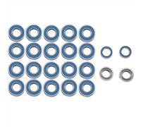 RC Pièces Voiture Compatible avec Tamiya MF-01X MF01X RC Voiture Pièces Upgrade Kit Roulements Scellés 24pcs