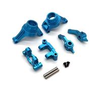 RC Pièces Voiture Compatible avec Tamiya pour Hornet pour Evo 58742 DT02 DT03 1/10 RC, Pièces De Voiture, Tasse De Direction en Métal C pour Siège Arrière, 3 Pièces(Blue)