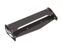 RC Pièces Voiture Compatible avec Tamiya pour Hornet pour Evo Grasshopper 1/10 RC Camion Pièces De Mise À Niveau en Aluminium Motif Fiber De Carbone Aileron Arrière De Voiture