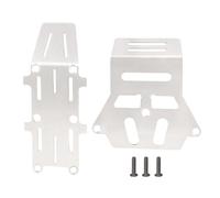 RC Pièces Voiture Compatible avec Tamiya pour Hornet pour Evo Grasshopper 1/10 RC Voiture Pièces Upgrade Plaque De Protection en Acier Inoxydable pour Châssis