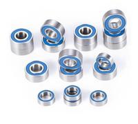 RC Pièces Voiture Compatible avec Tamiya pour Hotshot 58391 1/10 RC, Pièces De Mise À Niveau Voiture 5 × 11 4mm 8 2.5mm Kit Roulements Billes Scellés en Matériau Spécial