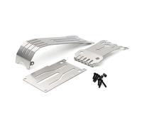 RC Pièces Voiture Compatible avec Tamiya pour Hotshot II 2024 58737 1/10 RC Voiture Pièces Upgrade Acier Inoxydable pour Protecteur Axe Plaque Glissière Châssis