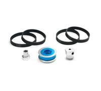 RC Pièces Voiture Compatible Avec TAMIYA Pour Pièces De Voiture RC TT-02 1/10, Engrenages D'entraînement Par Courroie 16T 36T, Système De Transmission À Faible Bruit, Bricolage, Pièces De Modification