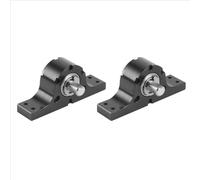 RC Pièces Voiture Compatible avec Tamiya pour Scania pour Actros pour Volvo Lesu pour Actros 1/14 RC Pièces De Mise À Niveau De Voiture 2X Étendre Le Pont Séparateur D'essieu d'arbre De Transmission