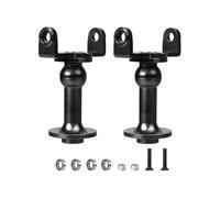 RC Pièces Voiture Compatible avec Tamiya pour Super ClodBuster 1/10 RC Camion, Pièces De Mise À Niveau, Arbre D'entraînement Roue en Aluminium Type C, Tube D'essieu Roulements(Black)