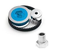 RC Pièces Voiture Compatible avec Tamiya pour TT-02 36T 16T RC, Pièces De Mise À Niveau Voiture, Accessoires Remplacement, Kit D'entraînement par Courroie Qualité Compétition