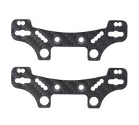 RC Pièces Voiture Compatible avec Tamiya pour TT-02 TT-02D TT-02R 54947 1/10 RC Voiture Pièces Upgrade 2 Entretoises D’Amortisseur en Fibre De Carbone