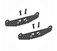RC Pièces Voiture Compatible avec Tamiya pour TT01 1/10 RC, Support D'amortisseur en Fiber De Carbone pour Dureté Universelle Renforcée