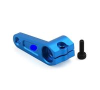 RC Pièces Voiture Compatible avec Tamiya pour TT01 pour TT02 XV02 42248 RC, Pièces De Mise À Niveau Voiture en Alliage D'aluminium 25T, Bras Servo Direction, Partie Liaison Surélevée