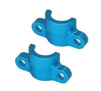 RC Pièces Voiture Compatible avec Tamiya pour TT02 1/10 RC, Accessoires De Mise À Niveau Voiture, Couvercle d'arbre Central, Fixation D'entraînement pour Kit Siège Bleu