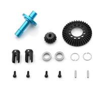 RC Pièces Voiture Compatible avec Tamiya pour TT02 XV02 XM01 1/10 RC Pièces De Mise À Niveau De Voiture 39T Ensemble De Couplage Direct Avant Différentiel Avant 22047