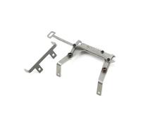 RC Pièces Voiture Compatible avec Tamiya, Scania, Benz, Man, Volvo 1/14 RC, Pièces De Mise À Niveau Voiture Ensemble Verrouillage Cabine en Acier Inoxydable(Silver)