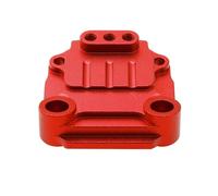 RC Pièces Voiture Compatible avec Tamiya TA01 TA02 DF01 Top Force Manta pour Ray Voiture Télécommandée Pièces Amélioration Engrenages Couverture Coque Transmission Couverture(Red)