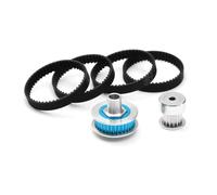 RC Pièces Voiture Compatible avec Tamiya TT 02 1/10 RC Kit D'entraînement par Courroie De Qualité Compétition, Pièces Mise À Niveau pour Voiture, 16T 32T, Faible Bruit, Haute Efficacité