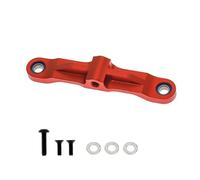 RC Pièces Voiture Compatible avec Tamiya TT 02 1/10 RC, Pièces De Mise À Niveau Voiture, Pont Direction en Aluminium CNC pour Une Précision Et Durabilité Améliorées 54575(Red)