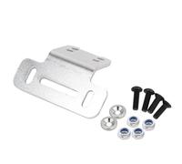 RC Pièces Voiture Compatible avec Tamiya TT 02B 02BR MS DF 02 DT 03 Plasma pour Edge II 1/10 RC, Pièces De Voiture, Supports Montage Becquet en Aluminium