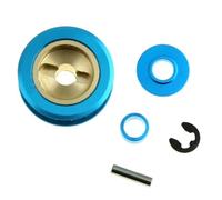 RC Pièces Voiture Compatible avec Tamiya XV-01 TA06 1/10 RC, Pièces De Mise À Niveau De Voiture, Accessoires De Remplacement, 2 Pièces, Poulie en Métal 18T 300054450