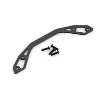 RC Pièces Voiture Compatible avec Tamiya XV01 XV-01 1/10 RC, Pièces De Mise À Niveau Voiture, Accessoires Remplacement Plaque Support Pare-Chocs en Fiber Carbone