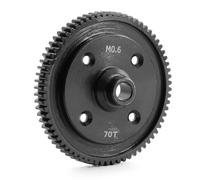RC Pièces Voiture Compatible avec Tamiya XV02 1/10 RC, Pièces De Mise À Niveau De Voiture, Accessoires De Remplacement, 1 Pièce 45# M0.6 70T, Kit D'engrenage 22050