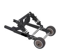 RC Pièces Voiture Compatible avec Traxxas 2WD pour Slash pour Rustler pour Bandit pour VXL pour Stampede 3678 RC Pièces De Mise À Niveau Voiture Barre Roue en Alliage D'aluminium