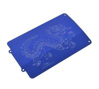 RC Pièces Voiture Compatible avec Traxxas pour Fiesta St pour Rallye pour Slash 4x4 Ultimate RC Pièces De Mise À Niveau Voiture en Alliage D'aluminium pour Plaque Protection Châssis(Blue)