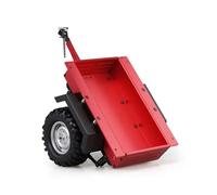 RC Pièces Voiture Compatible avec Traxxas pour HSP pour Redcat pour Tamiya pour Axial D90 1/10 RC Voiture Crawler Pièces Upgrade Remorque en Alliage Aluminium(Red)
