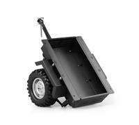 RC Pièces Voiture Compatible avec Traxxas pour HSP pour Redcat pour Tamiya pour Axial D90 1/10 RC Voiture Crawler Pièces Upgrade Remorque en Alliage Aluminium(Black)