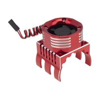 RC Pièces Voiture Compatible avec Traxxas pour Maxx pour Revo pour Summit 1/10 pour Kraton 1/8 RC, Pièces De Mise À Niveau Voiture, Ventilateur Refroidissement du Moteur, Dissipateur Thermique