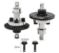 RC Pièces Voiture Compatible avec TRAXXAS pour Mini pour E-Revo pour Summit pour Slash 1/16 RC Voiture Pièces Upgrade Engrenage d'embrayage À Glissement Avant Arrière Acier