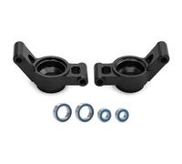 RC Pièces Voiture Compatible avec Traxxas pour Mini pour Maxx pour XRT 1/16 RC, Pièces De Mise À Niveau De Voiture, Essieu Arrière en Métal pour Seat W243, Kit(Black)