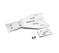 RC Pièces Voiture Compatible avec Traxxas pour Raptor 1/10 RC, Pièces De Mise À Niveau Couvercle Plaque Protection Avant Et Arrière en Acier Inoxydable