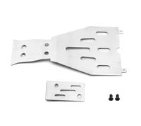 RC Pièces Voiture Compatible avec Traxxas pour Raptor 1/10 RC Voiture Pièces Upgrade Plaques De Protection Avant Et Arrière en Acier Inoxydable