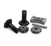 RC Pièces Voiture Compatible avec Traxxas pour Revo 1/10 RC Car Upgrade Parts 5382X Ensemble D'engrenages Différentiels Comprenant des Engrenages De Sortie, Un Support Différentiel d'arbre
