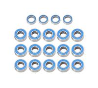 RC Pièces Voiture Compatible avec Traxxas pour Slash 2WD pour Bandit pour Rustler 1/10 RC Car Upgrade Pièces De Rechange Accessoires 19pcs Kit De Roulements Scellés