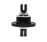 RC Pièces Voiture Compatible avec Traxxas pour Traîneau 1/8 RC, Pièces De Mise À Niveau De Voiture, Accessoires De Remplacement, Différentiel Central en Métal 52T 9585(Black)