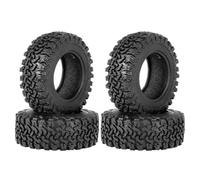 RC Pièces Voiture Compatible avec Traxxas pour TRX4 D90 pour Axial pour SCX10 II pour Redcat pour MST 1/10 RC Voiture sur Chenilles 4 Pièces 90Mm 1.9 Pneu De Roue en Caoutchouc