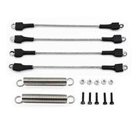 RC Pièces Voiture Compatible avec Traxxas pour TRX4 pour Bronco 1/10 Pièces Upgrade Crawler RC Câble Acier Fil Acier Inoxydable Décoration